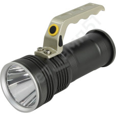 Фонарь аккумуляторный светодиодный CREE T6 10W с  металлический с ручкой, IP54 Smartbuy 