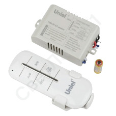 Пульт управления дистанционный Uniel с контроллером 2-х зонный 1000w, 30 м
