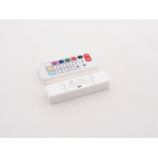 Контроллер RGB+W 192w/12v (384w/24v) 16A N40-S Mini, Белый радиопульт, Leds Power Контроллер RGB+W 192w/12v (384w/24v) 16A N40-S Mini, Белый радиопульт, Leds Power